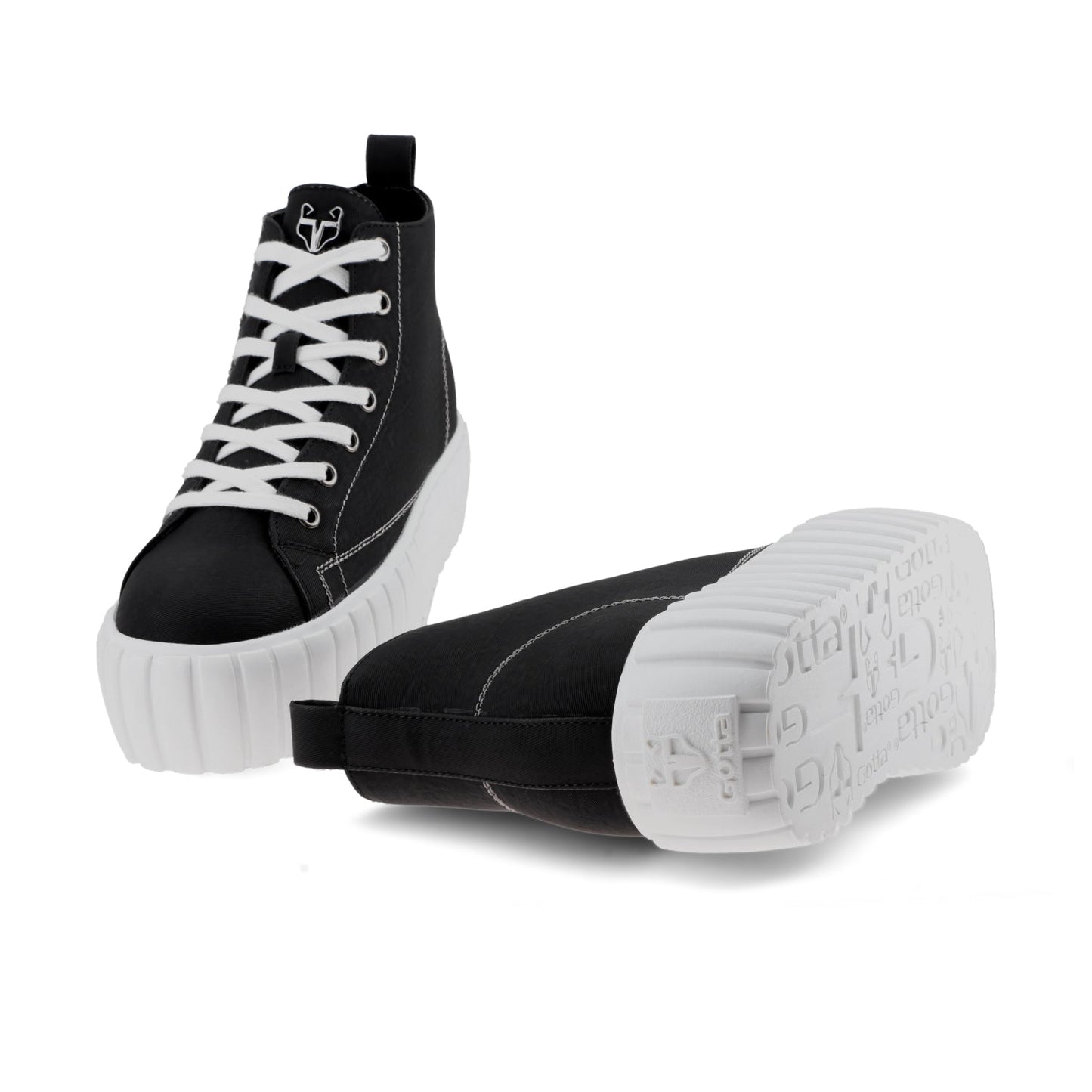 Tenis Caña Negro Mujer 43072