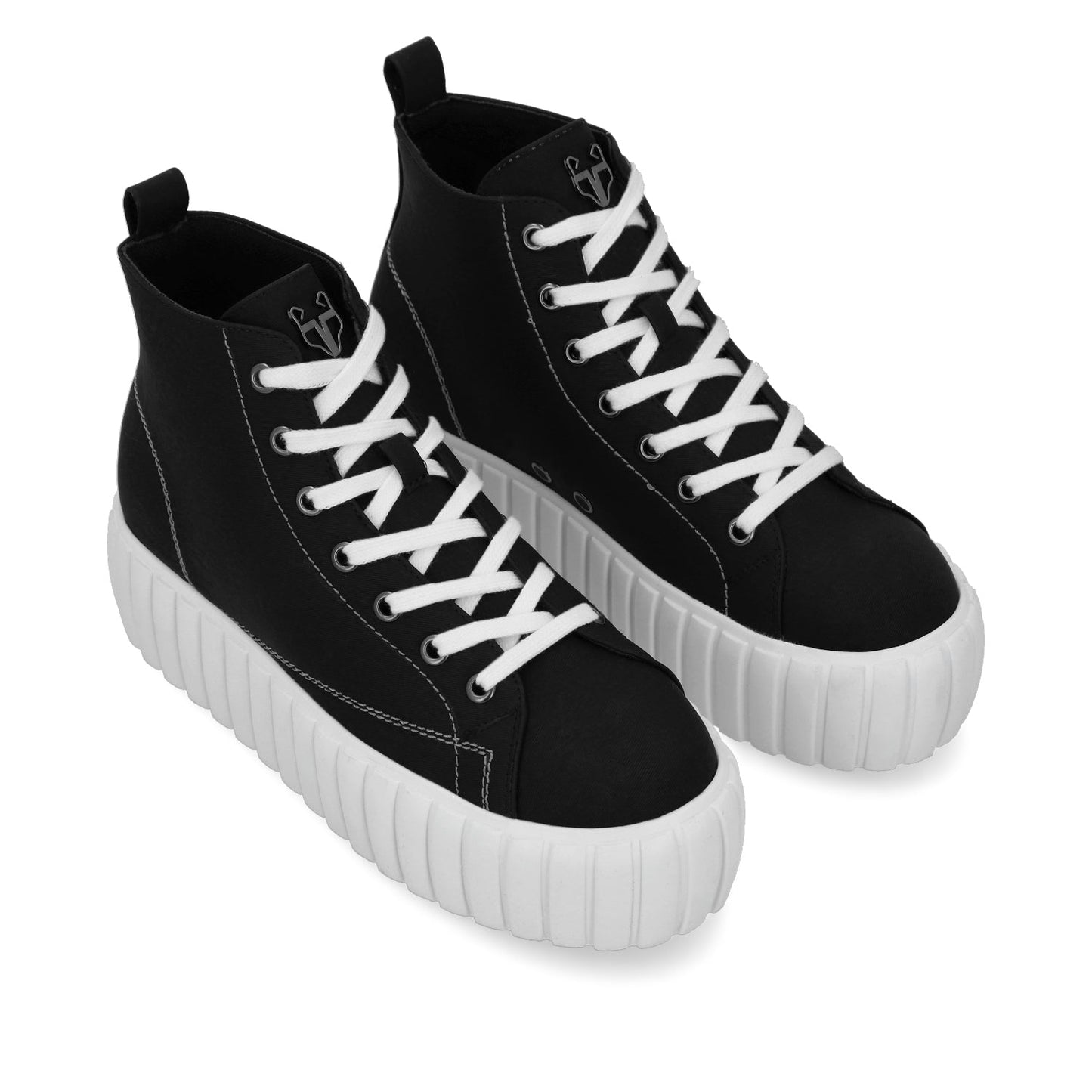 Tenis Caña Negro Mujer 43072