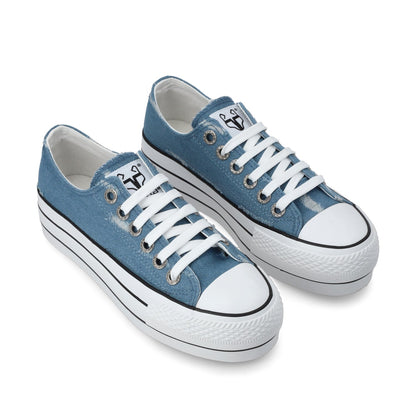 Tenis Denim Mujer 48031