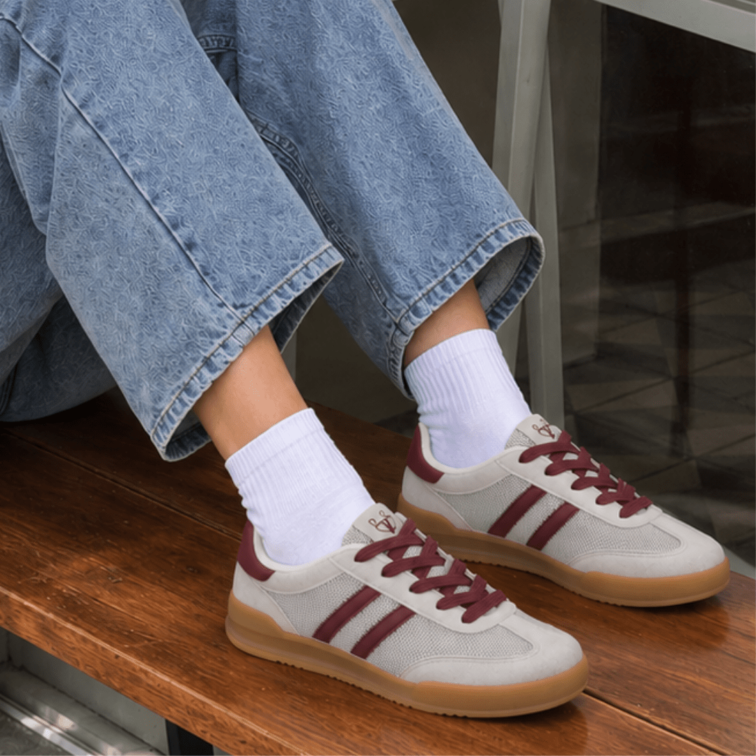 Tenis Gris Mujer 6802026