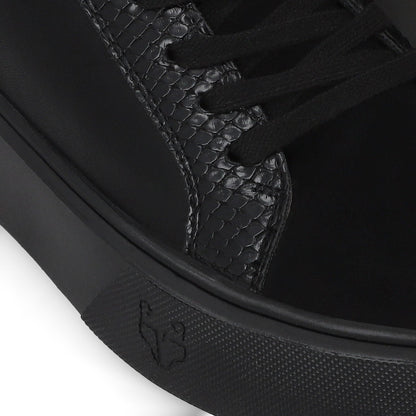 Tenis Negro Brillante Mujer 43042