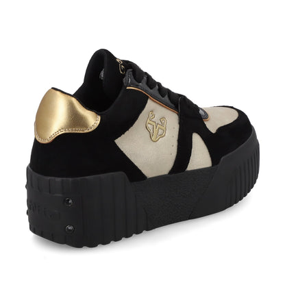 Tenis Negro Mujer 13144