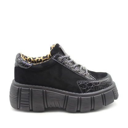 Tenis Negro Mujer 13152