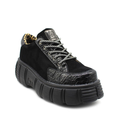 Tenis Negro Mujer 13152
