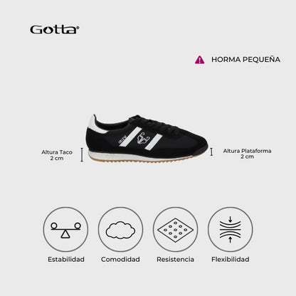 Tenis Negro  Mujer 53770