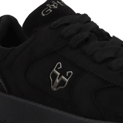 Tenis Plano Negro Mujer 53741