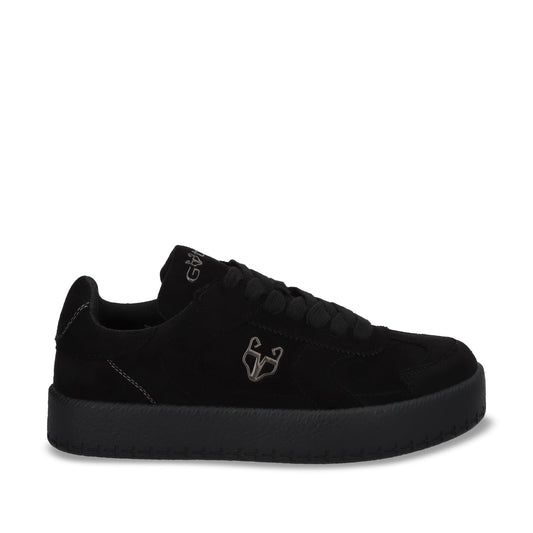 Tenis Plano Negro Mujer 53741