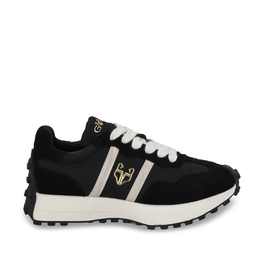 Tenis Plano Negro Mujer 53760
