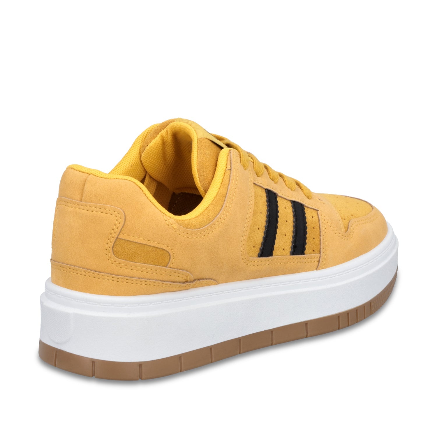 Tenis Plataforma Amarillo Mujer 58030 - Gotta Mexico