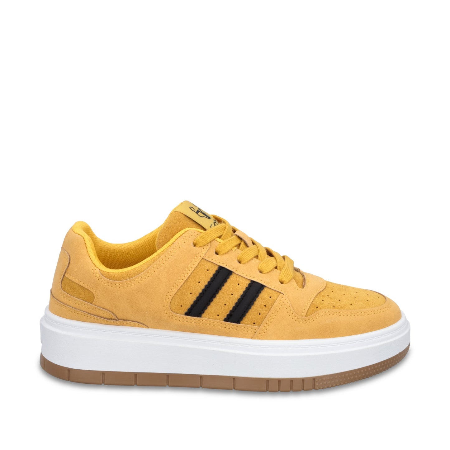 Tenis Plataforma Amarillo Mujer 58030 - Gotta Mexico