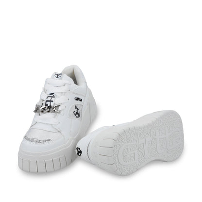 Tenis Plataforma Blanca Mujer 43111