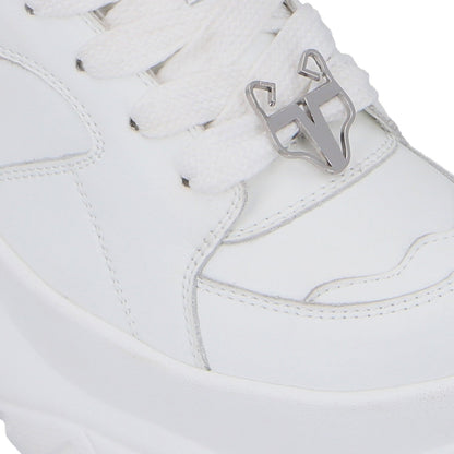 Tenis Plataforma Blanca Mujer 9724A - Gotta Mexico