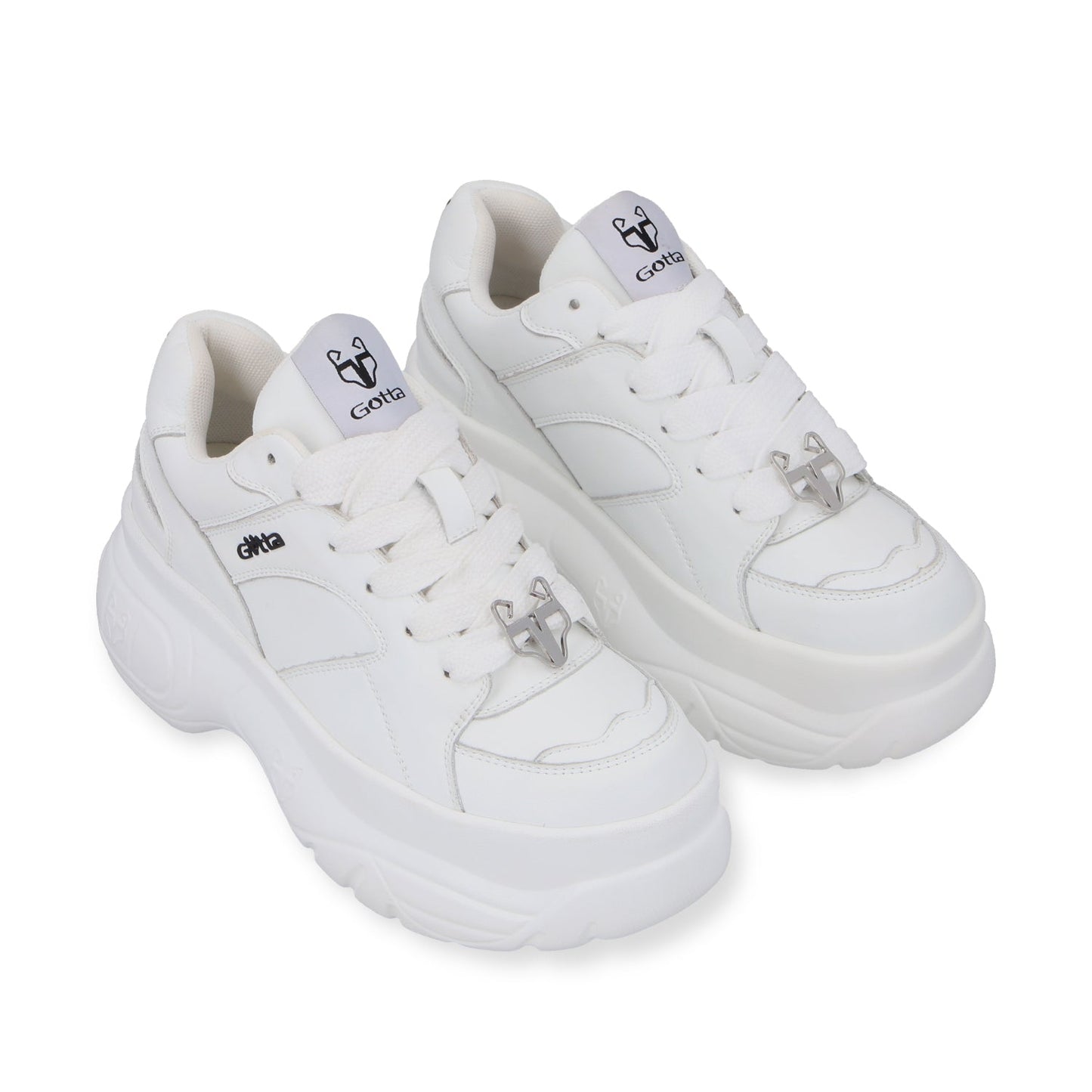 Tenis Plataforma Blanca Mujer 9724A - Gotta Mexico