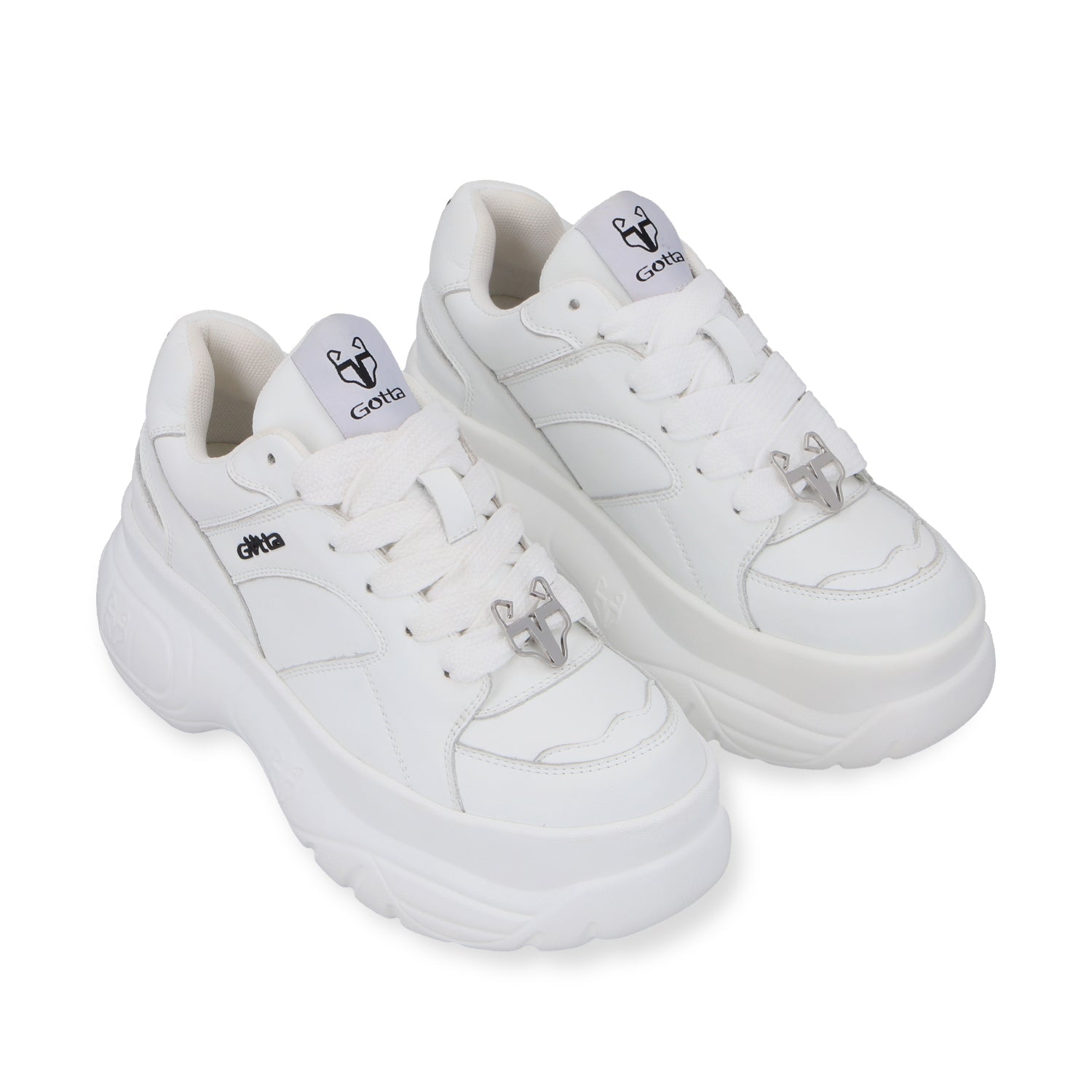 Tenis Plataforma Blanca Mujer 9724A - Gotta Mexico