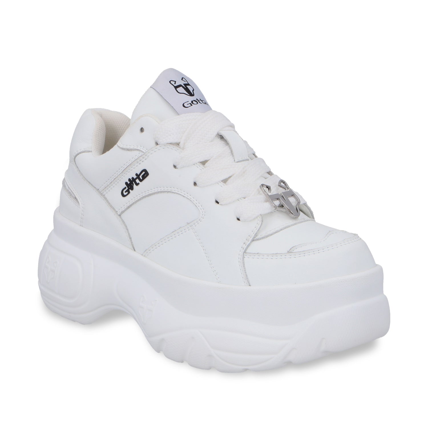 Tenis Plataforma Blanca Mujer 9724A - Gotta Mexico