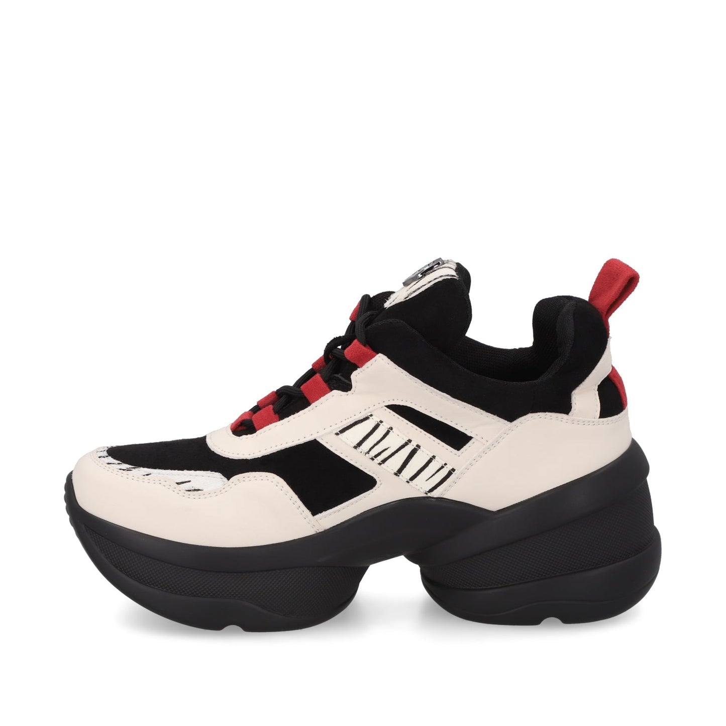 Tenis Plataforma Blanco Mujer 13162