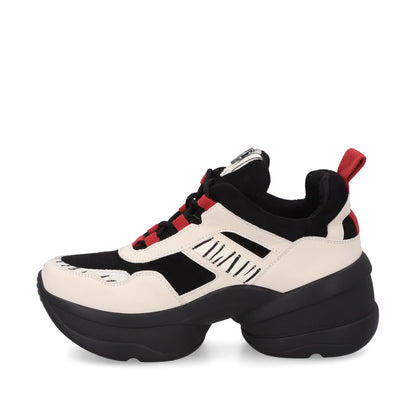 Tenis Plataforma Blanco Mujer 13162