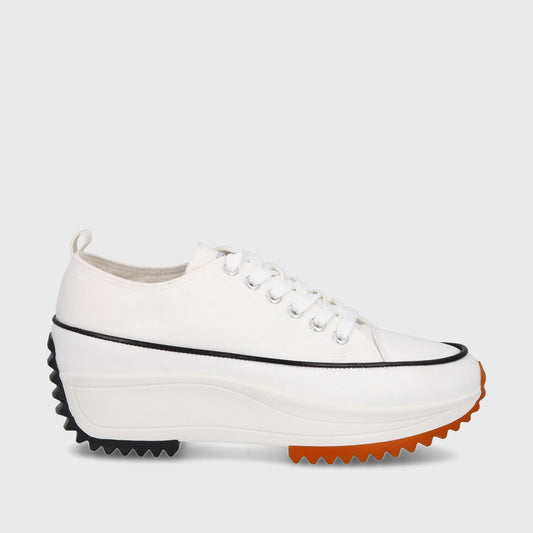 Tenis Plataforma Blanco Mujer 25970