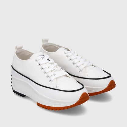 Tenis Plataforma Blanco Mujer 25970