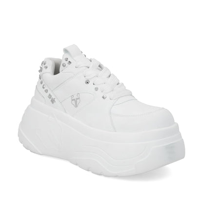 Tenis Plataforma Blanco Mujer 43062