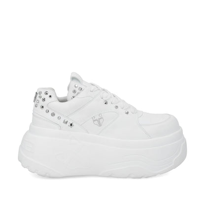 Tenis Plataforma Blanco Mujer 43062