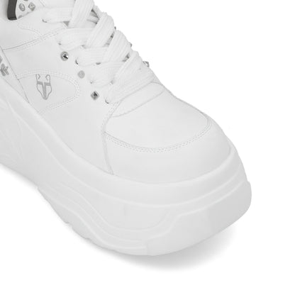 Tenis Plataforma Blanco Mujer 43062