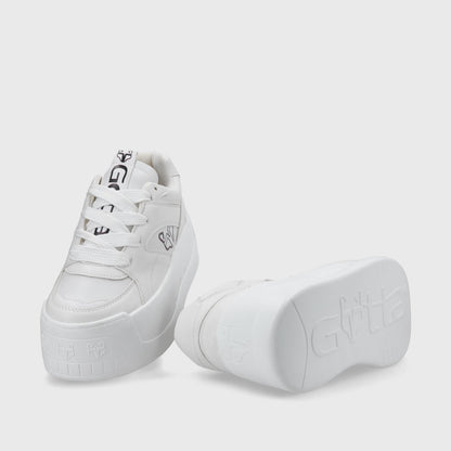 Tenis Plataforma Blanco Mujer C7325 - Gotta Mexico