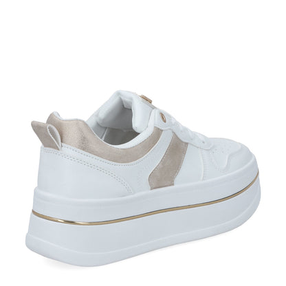 Tenis Plataforma Blancos Mujer 58010