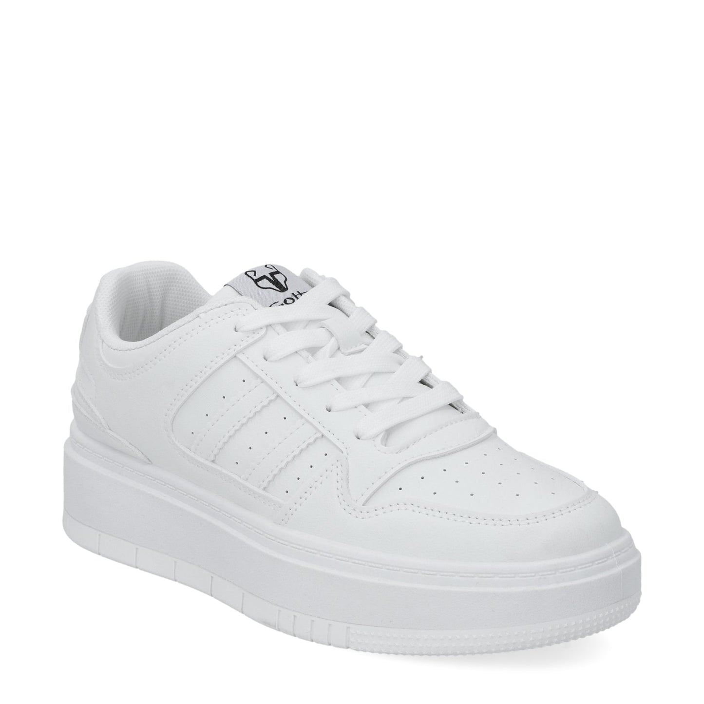 Tenis Plataforma Blancos Mujer 58030
