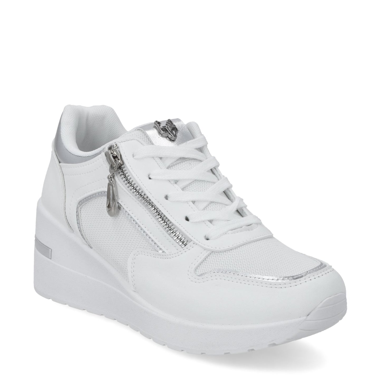 Tenis Plataforma Blancos  Mujer 58040