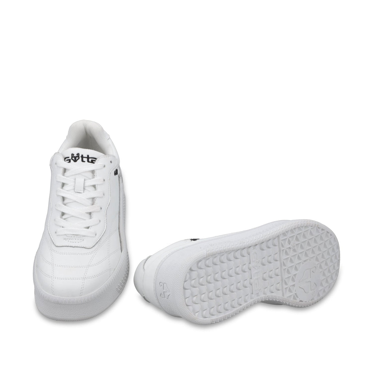 Tenis Plataforma Cuero Blanca Mujer 67311 - Gotta Mexico