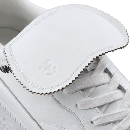 Tenis Plataforma Cuero Blanca Mujer 67311 - Gotta Mexico