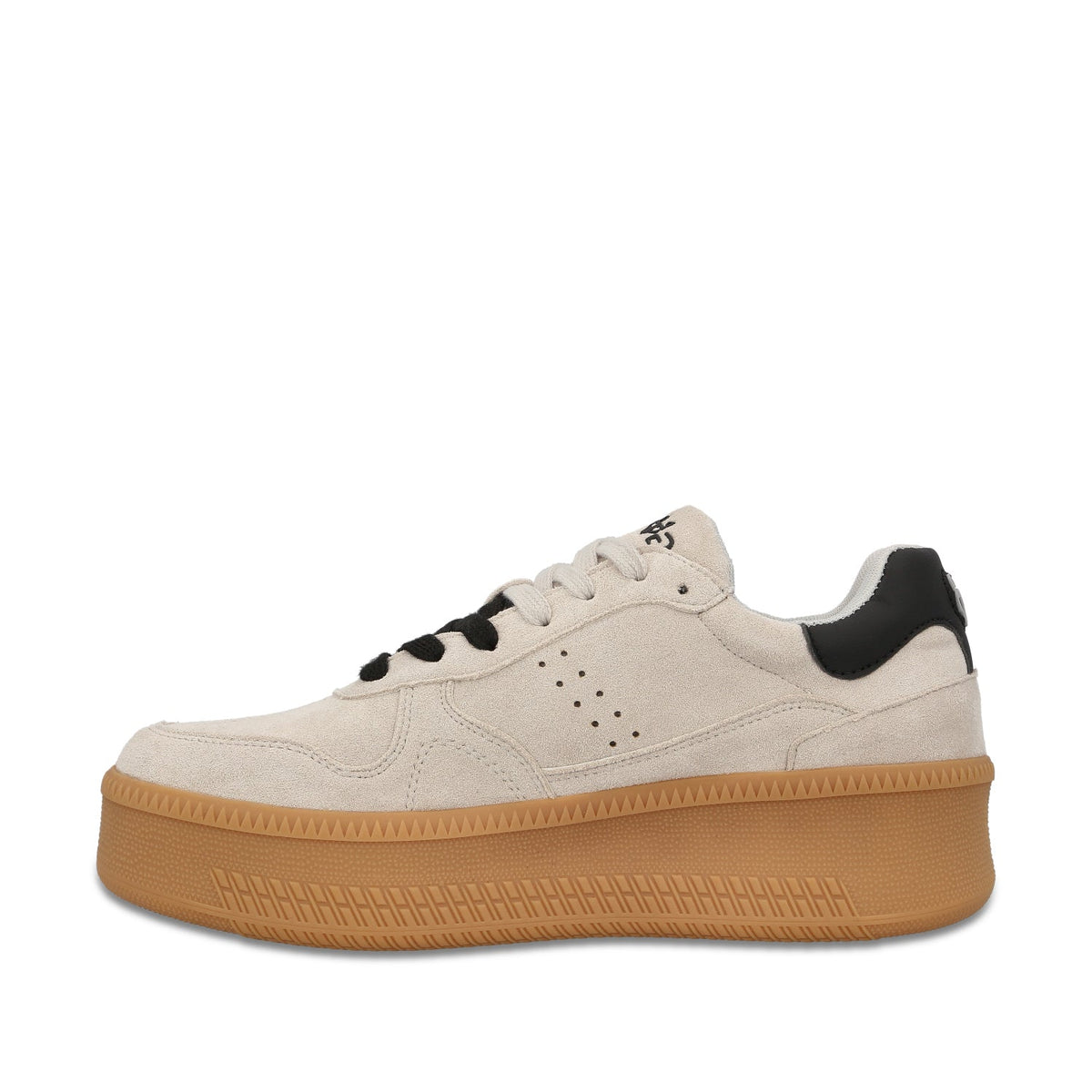 Tenis Plataforma Gris Mujer 67313 - Gotta Mexico