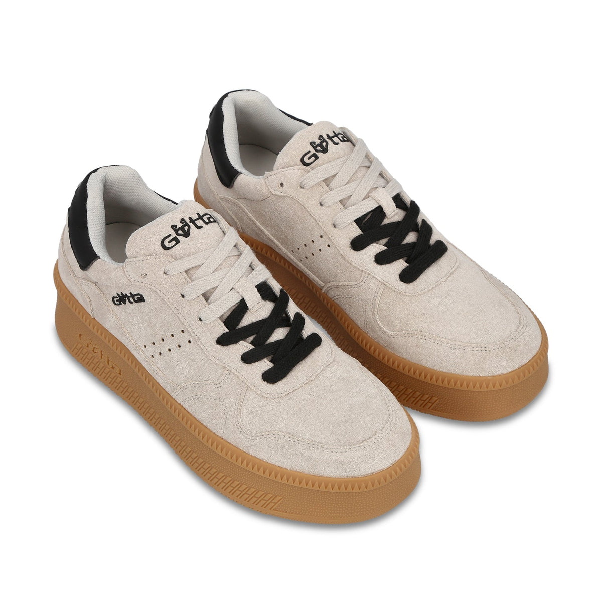 Tenis Plataforma Gris Mujer 67313 - Gotta Mexico