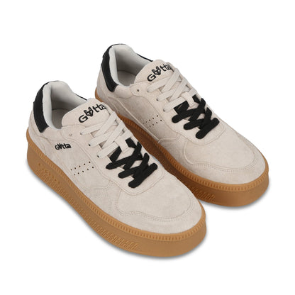 Tenis Plataforma Gris Mujer 67313 - Gotta Mexico