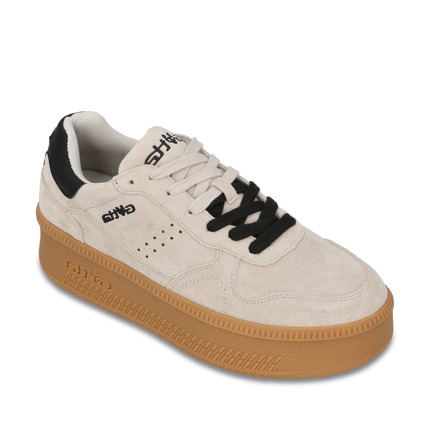 Tenis Plataforma Gris Mujer 67313 - Gotta Mexico
