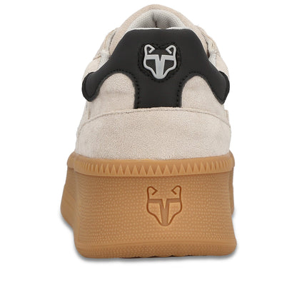 Tenis Plataforma Gris Mujer 67313 - Gotta Mexico