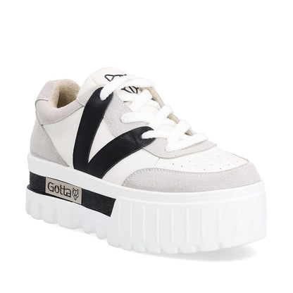 Tenis Plataforma Multicolor Mujer 23242 - Gotta Mexico
