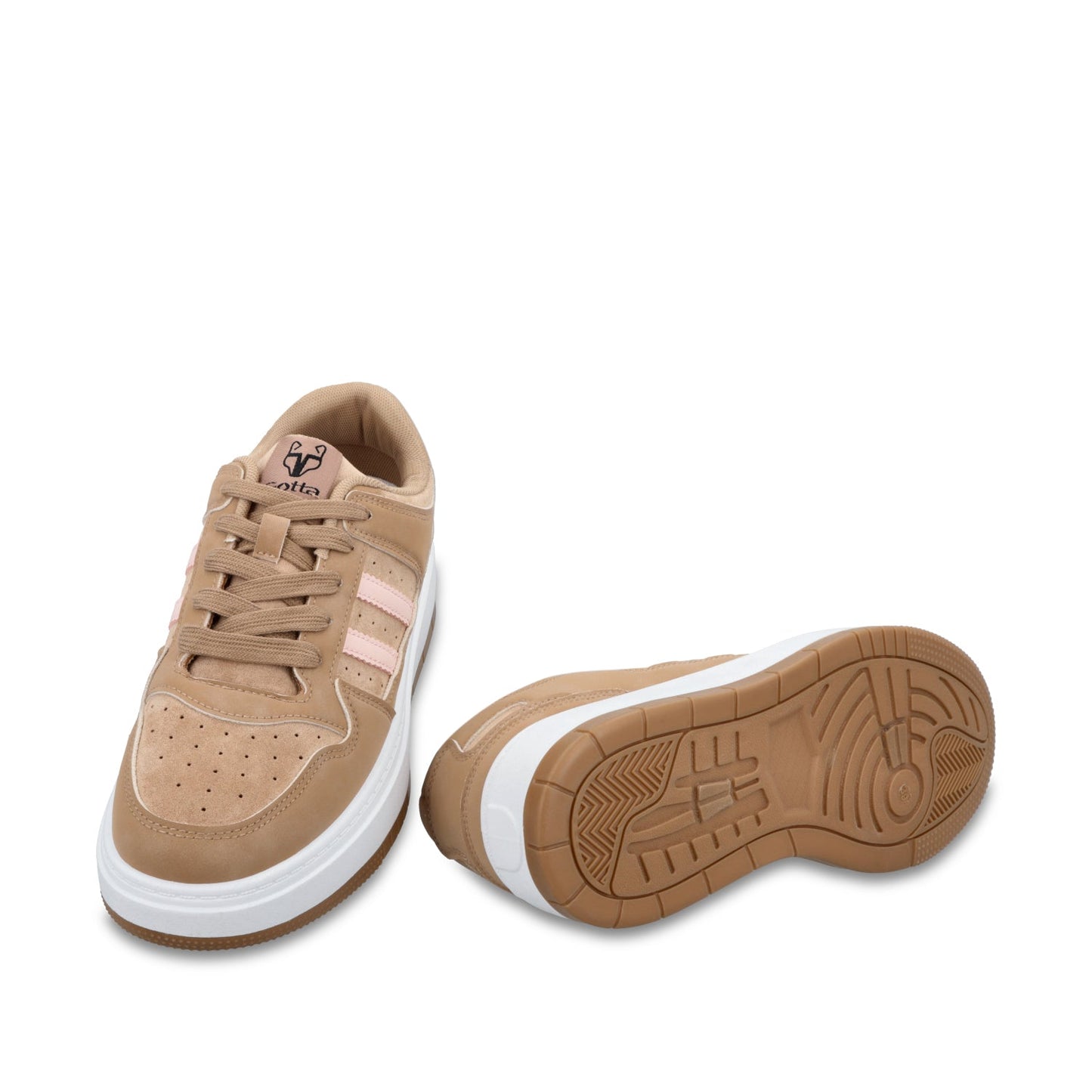 Tenis Plataforma Negra Mujer 58030 - Gotta Mexico