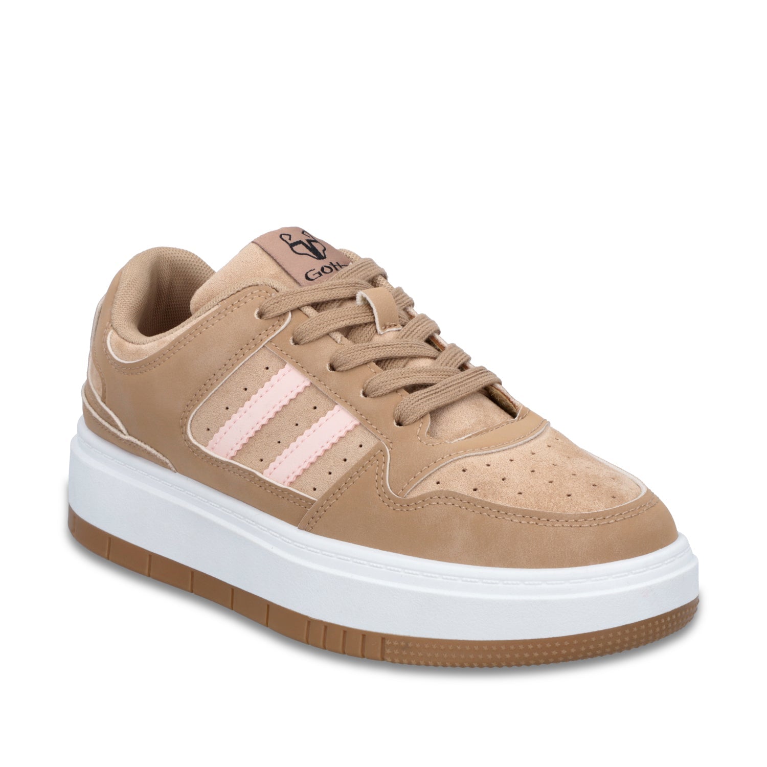 Tenis Plataforma Negra Mujer 58030 - Gotta Mexico