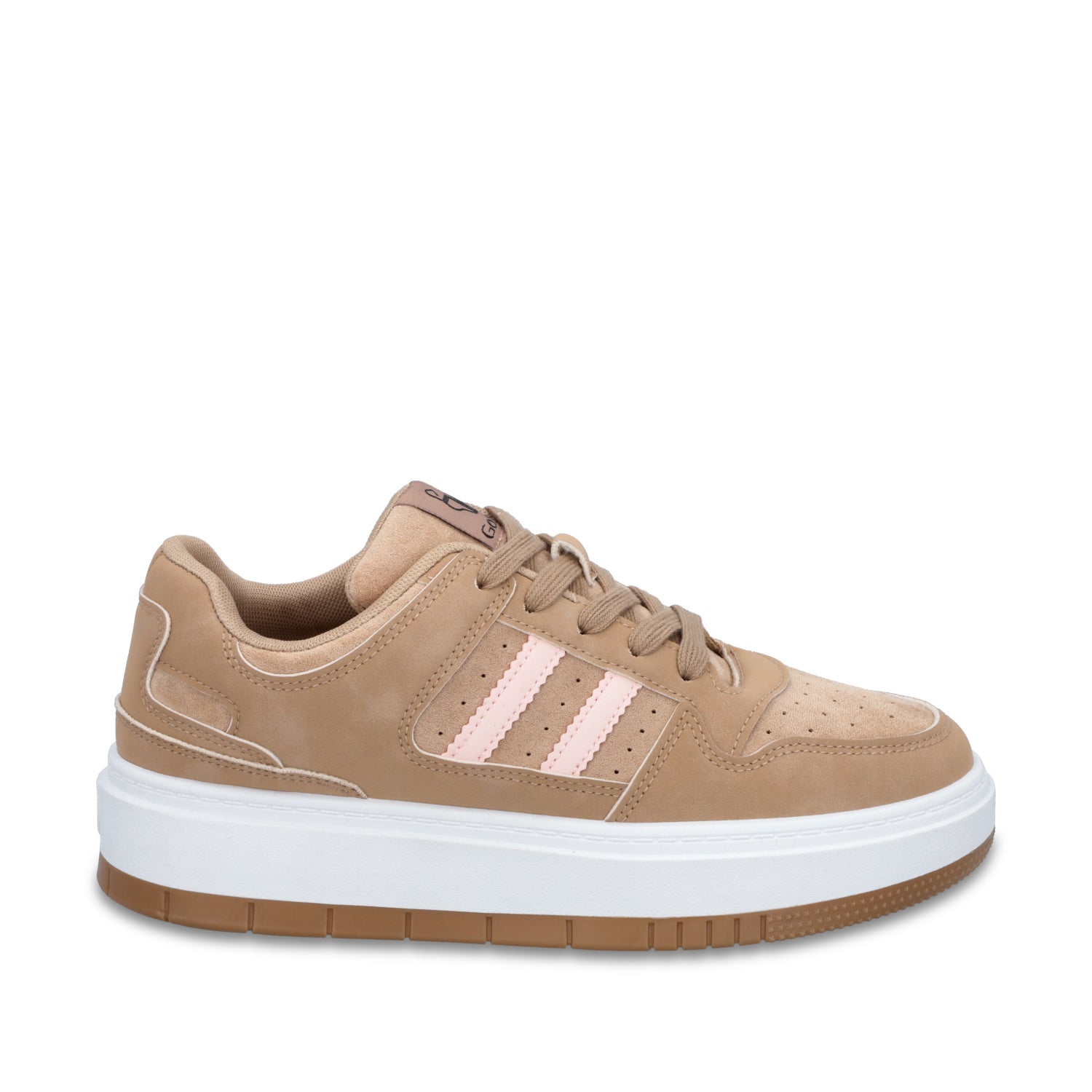 Tenis Plataforma Negra Mujer 58030 - Gotta Mexico