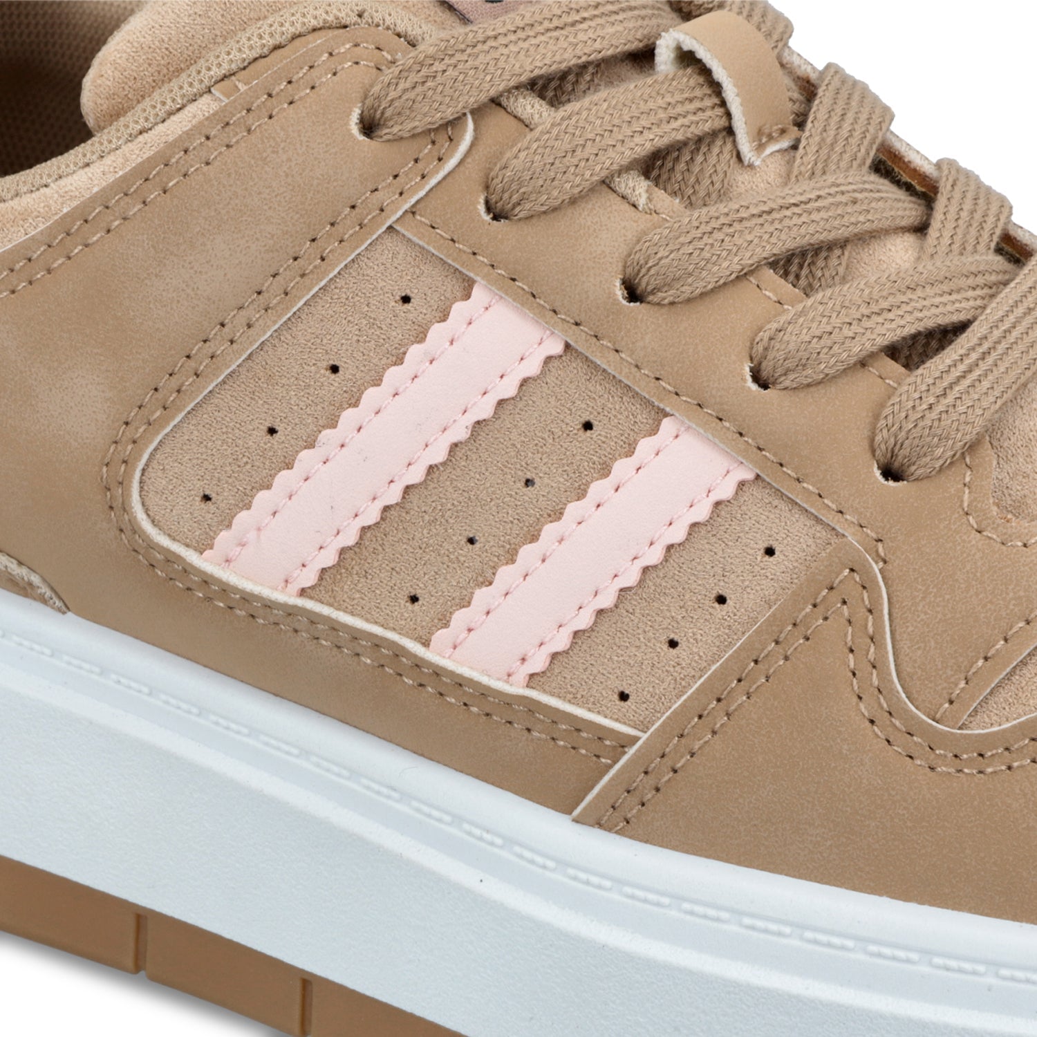 Tenis Plataforma Negra Mujer 58030 - Gotta Mexico