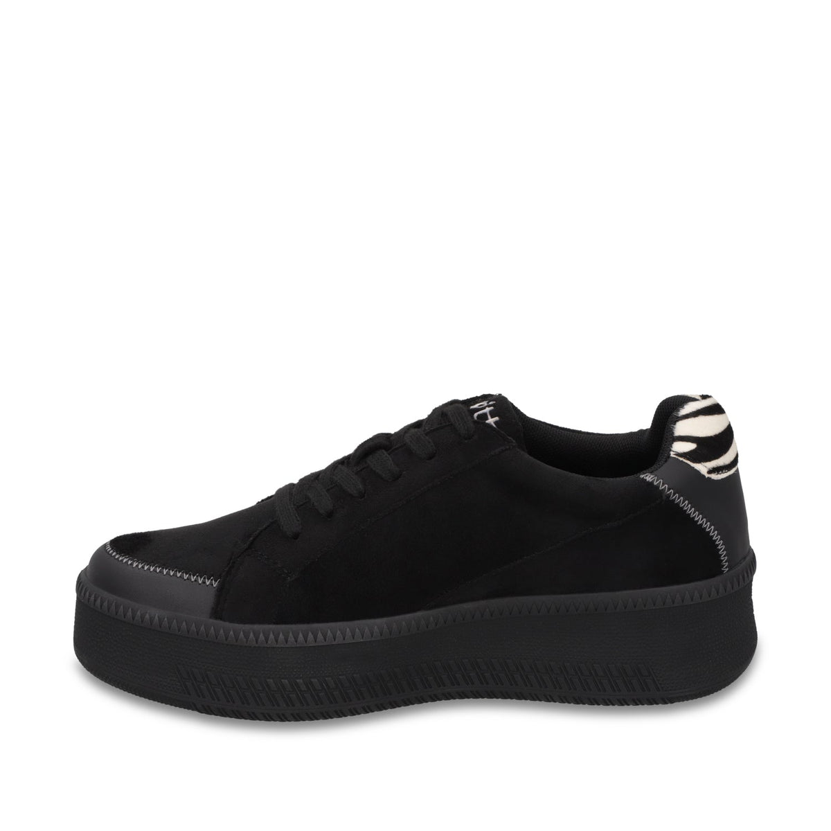 Tenis Plataforma Negra Mujer 67310 - Gotta Mexico