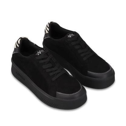 Tenis Plataforma Negra Mujer 67310 - Gotta Mexico