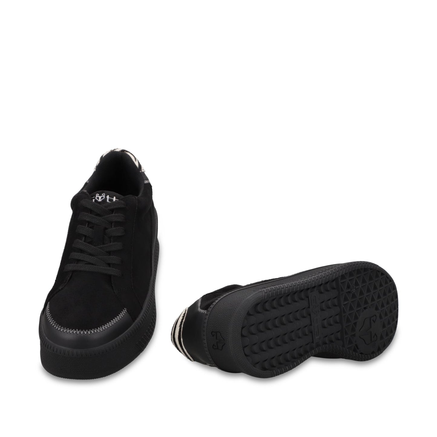 Tenis Plataforma Negra Mujer 67310 - Gotta Mexico