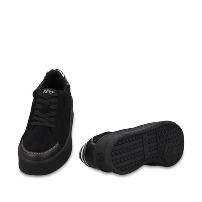 Tenis Plataforma Negra Mujer 67310 - Gotta Mexico