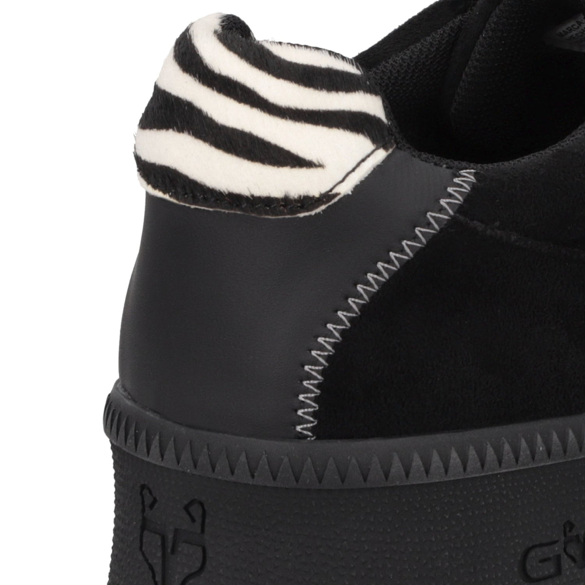Tenis Plataforma Negra Mujer 67310 - Gotta Mexico