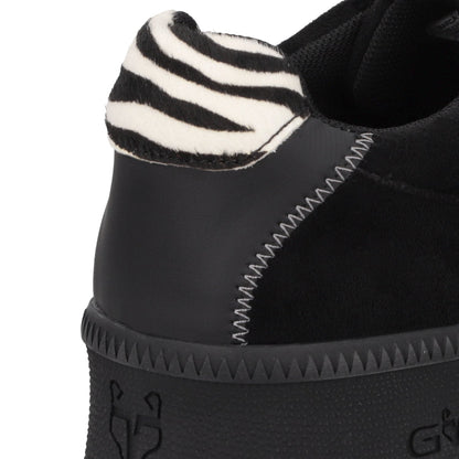 Tenis Plataforma Negra Mujer 67310 - Gotta Mexico