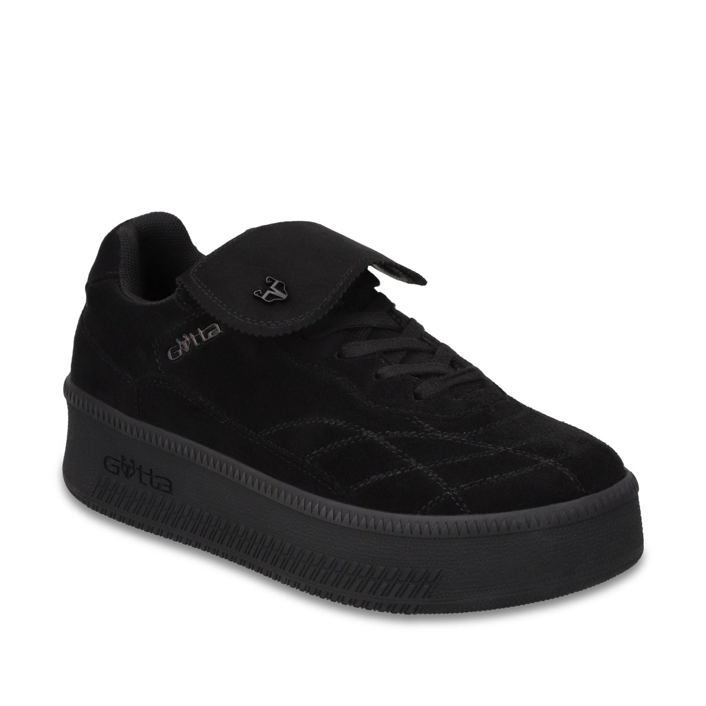 Tenis Plataforma Negra Mujer 67311 - Gotta Mexico