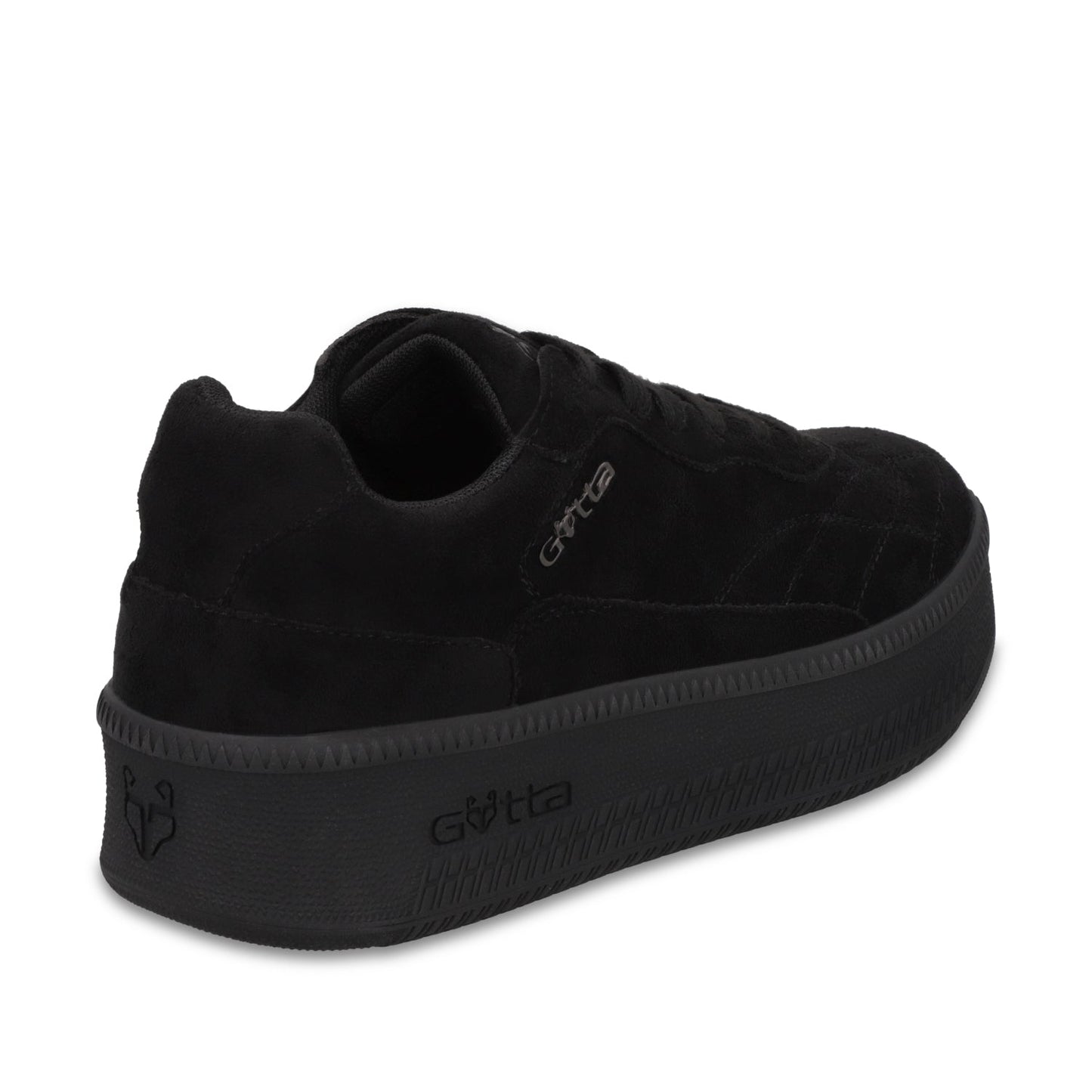 Tenis Plataforma Negra Mujer 67311 - Gotta Mexico